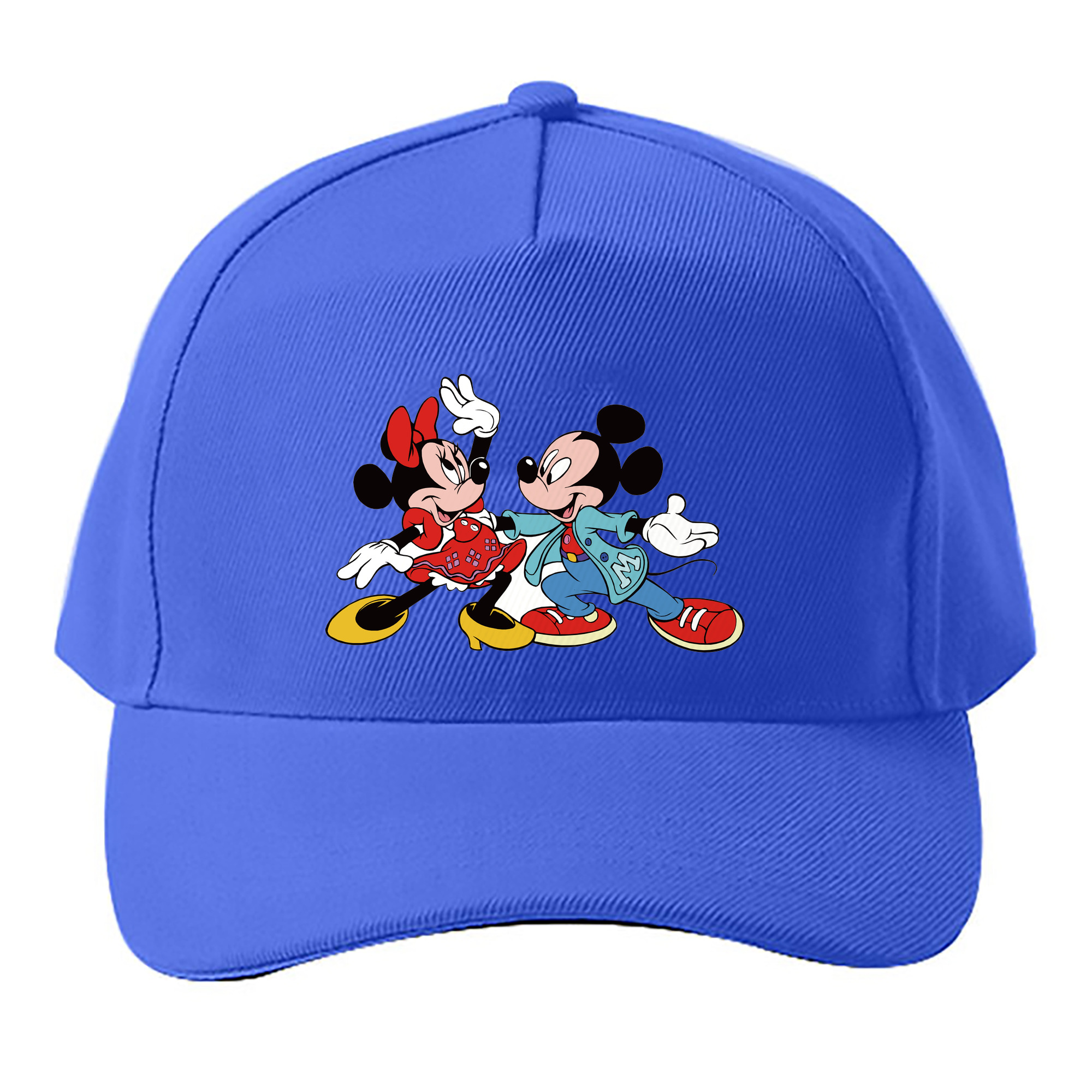 （画像用） ミッキーマウス Mickey Mouse ベースボールキャップ 綿100％ 男女兼用 帽子 スポーツ